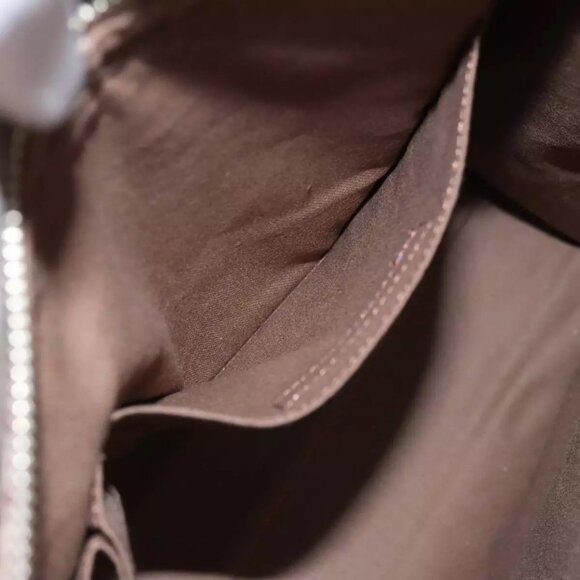 BURBERRY Blue Label Nova Check Tote Bag Canvas Red Beige Auth - Picture 13 of 16